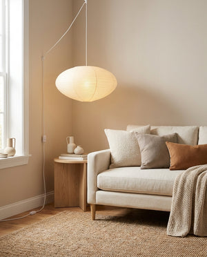 Washi Paper Swag Pendant Light