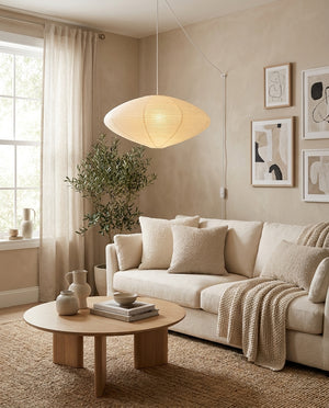 Washi Paper Swag Pendant Light