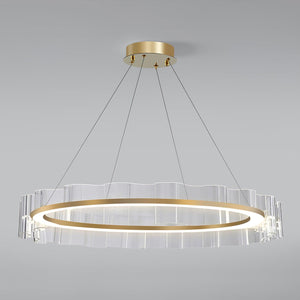 Water Wave Glass Chandelier