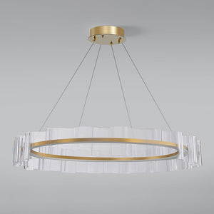 Water Wave Glass Chandelier
