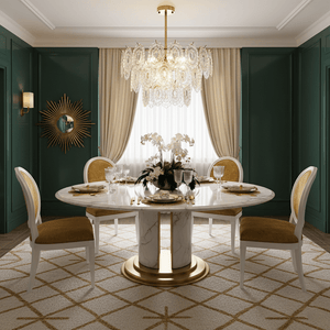 Wave Glass Chandelier
