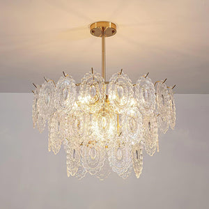 Wave Glass Chandelier