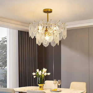 Wave Glass Chandelier