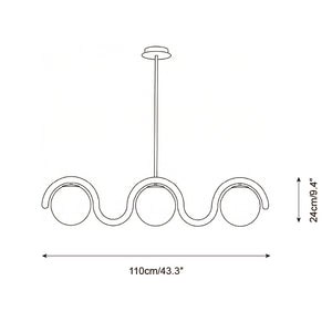 Wavora Chandelier
