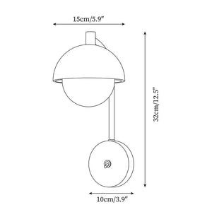 Wella Wall Lamp 5.9″- 12.5″ - Docos