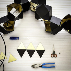 Facet Modular Chandelier