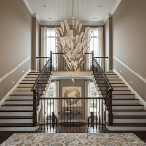 White Feather Art Deco Customize Chandelier