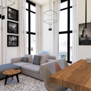 Geometric Lines Pendant Lamp