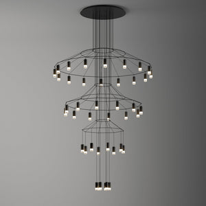 Lattice Chandelier