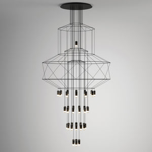 Lattice Chandelier