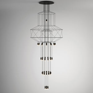 Lattice Chandelier
