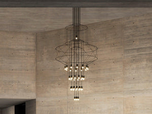 Lattice Chandelier