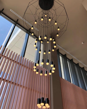 Lattice Chandelier