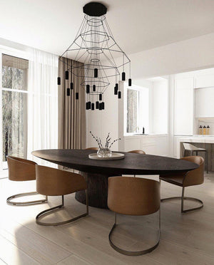 Lattice Chandelier