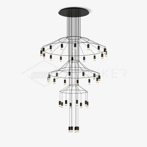 Lattice Chandelier