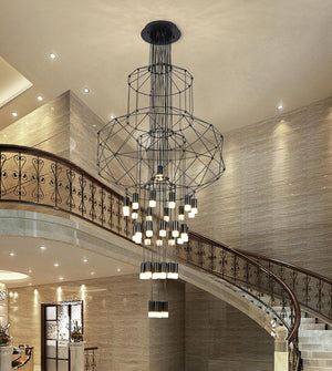 Lattice Chandelier