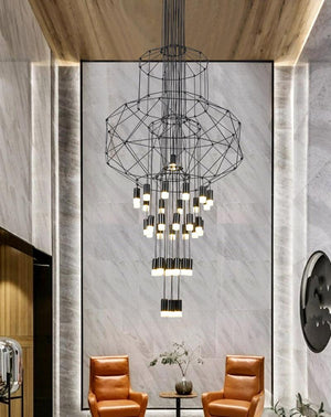 Lattice Chandelier