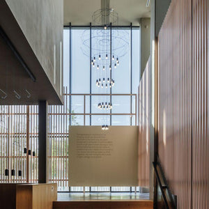 Lattice Chandelier