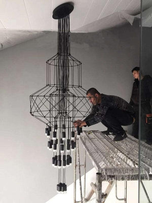 Lattice Chandelier