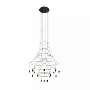 Lattice Chandelier