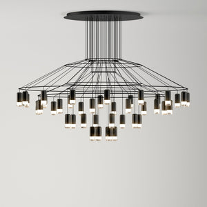 Lattice Chandelier