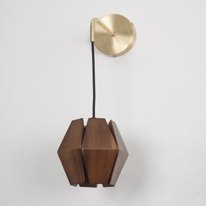 Wood Astris Wall Lamp