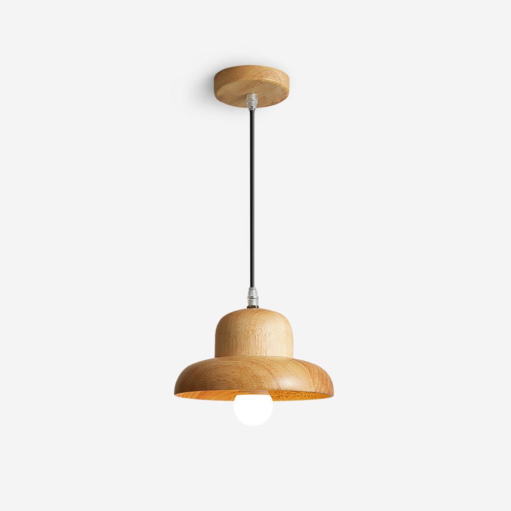 Wood Hat Pendant Lamp - Docos