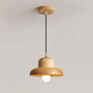 Wood Hat Pendant Lamp - Docos