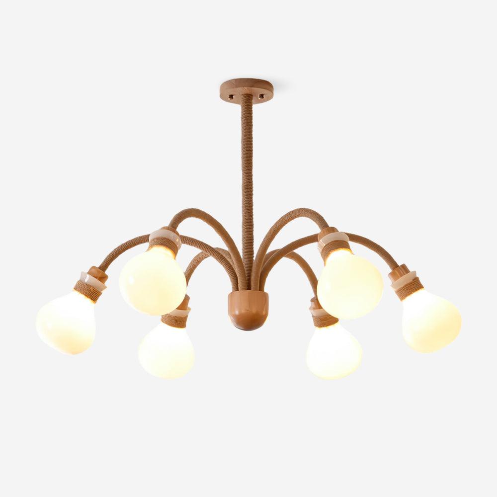 Wood Medusa Chandelier - Docos