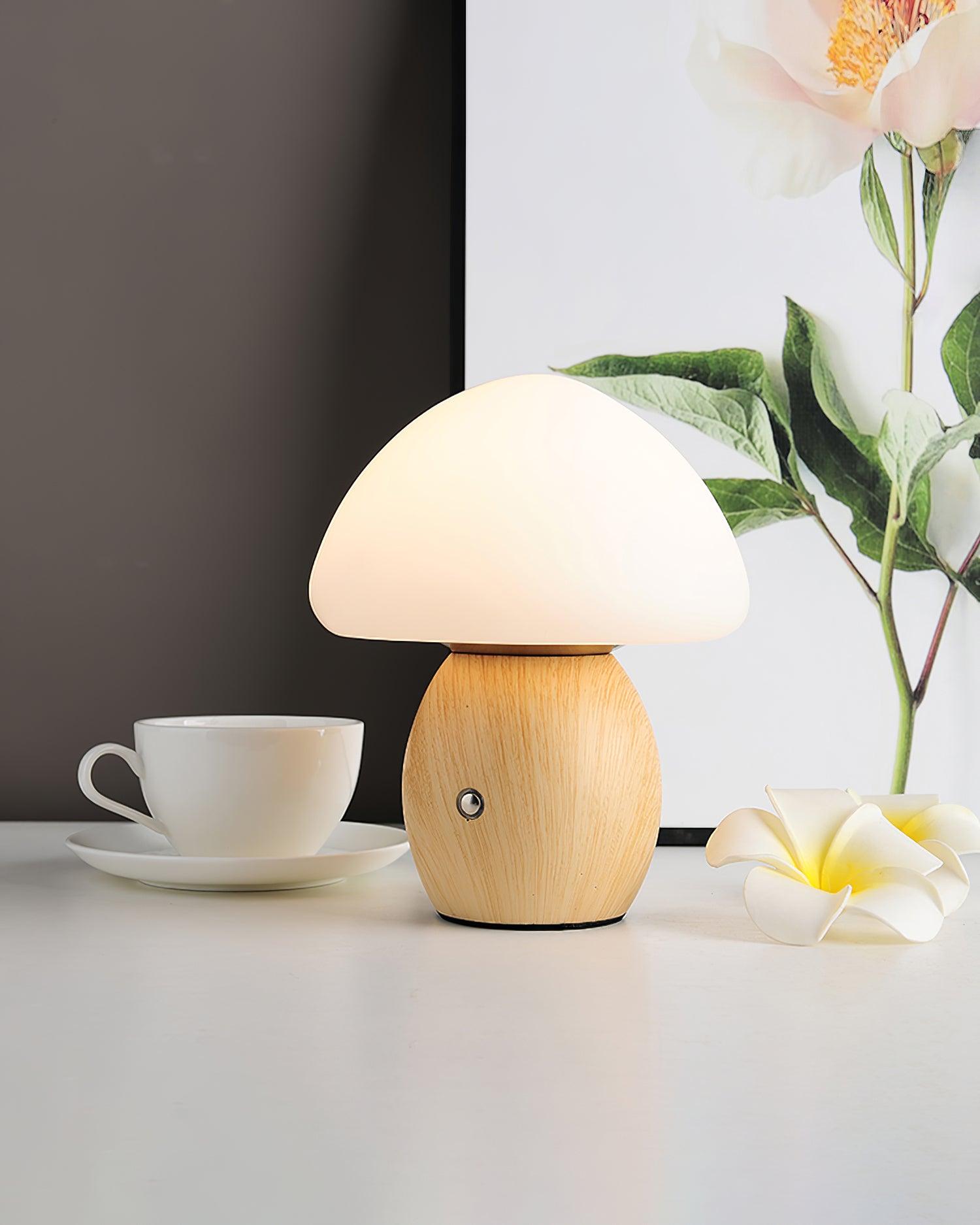 Mushroom Table Lamp 5.5″- 7″ - Docos