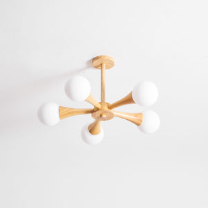 Wooden Nera Chandelier
