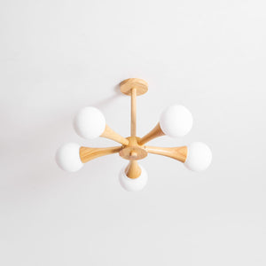 Wooden Nera Chandelier
