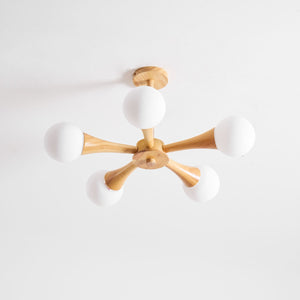 Wooden Nera Chandelier