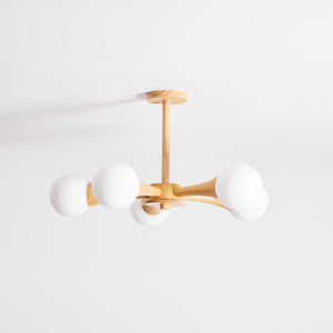 Wooden Nera Chandelier