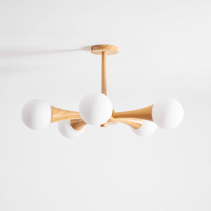Wooden Nera Chandelier