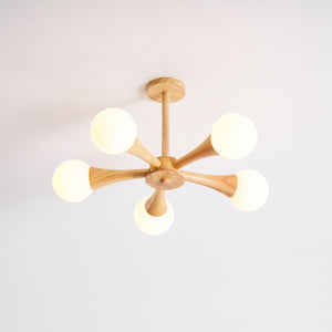 Wooden Nera Chandelier
