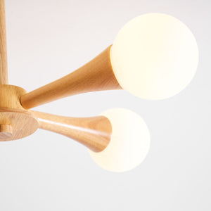 Wooden Nera Chandelier