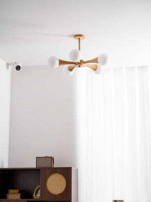 Wooden Nera Chandelier