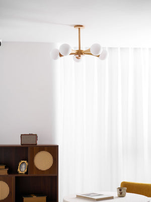 Wooden Nera Chandelier