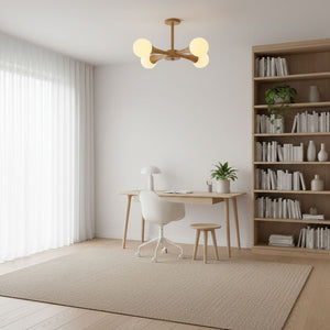 Wooden Nera Chandelier