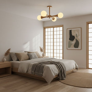 Wooden Nera Chandelier