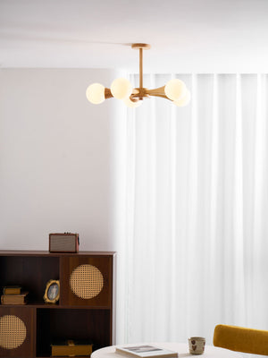 Wooden Nera Chandelier