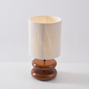 Wooden Modern Bedroom Table Lamp
