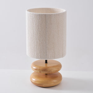 Wooden Modern Bedroom Table Lamp