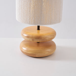 Wooden Modern Bedroom Table Lamp
