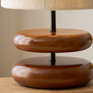Wooden Modern Bedroom Table Lamp