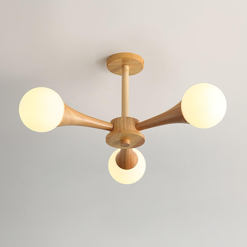 Wooden Nera Chandelier – detail 12