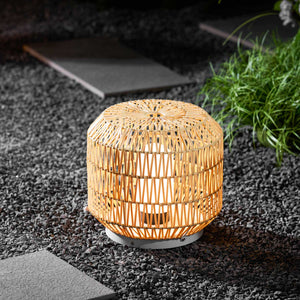 Woven Rattan Outdoor Lamp