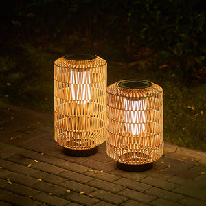 Wovira Rattan Outdoor Table Light