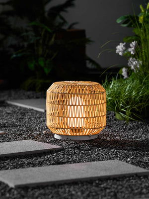 Wovira Rattan Outdoor Table Light